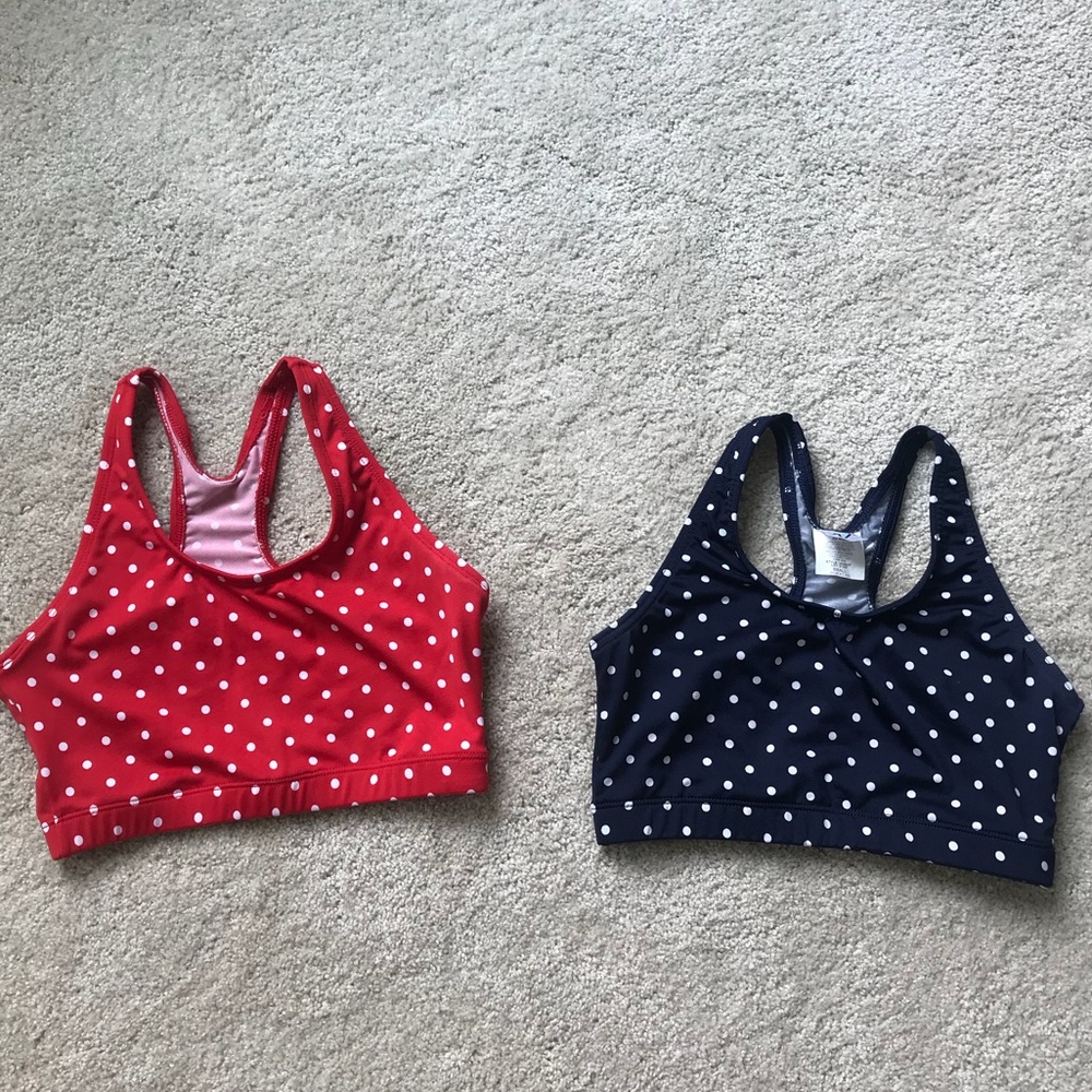 Two Varsity Sports Bras